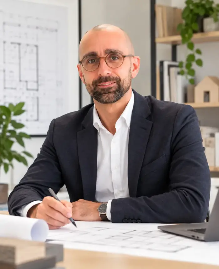 Christopher Peron, fondateur de Signature Travaux